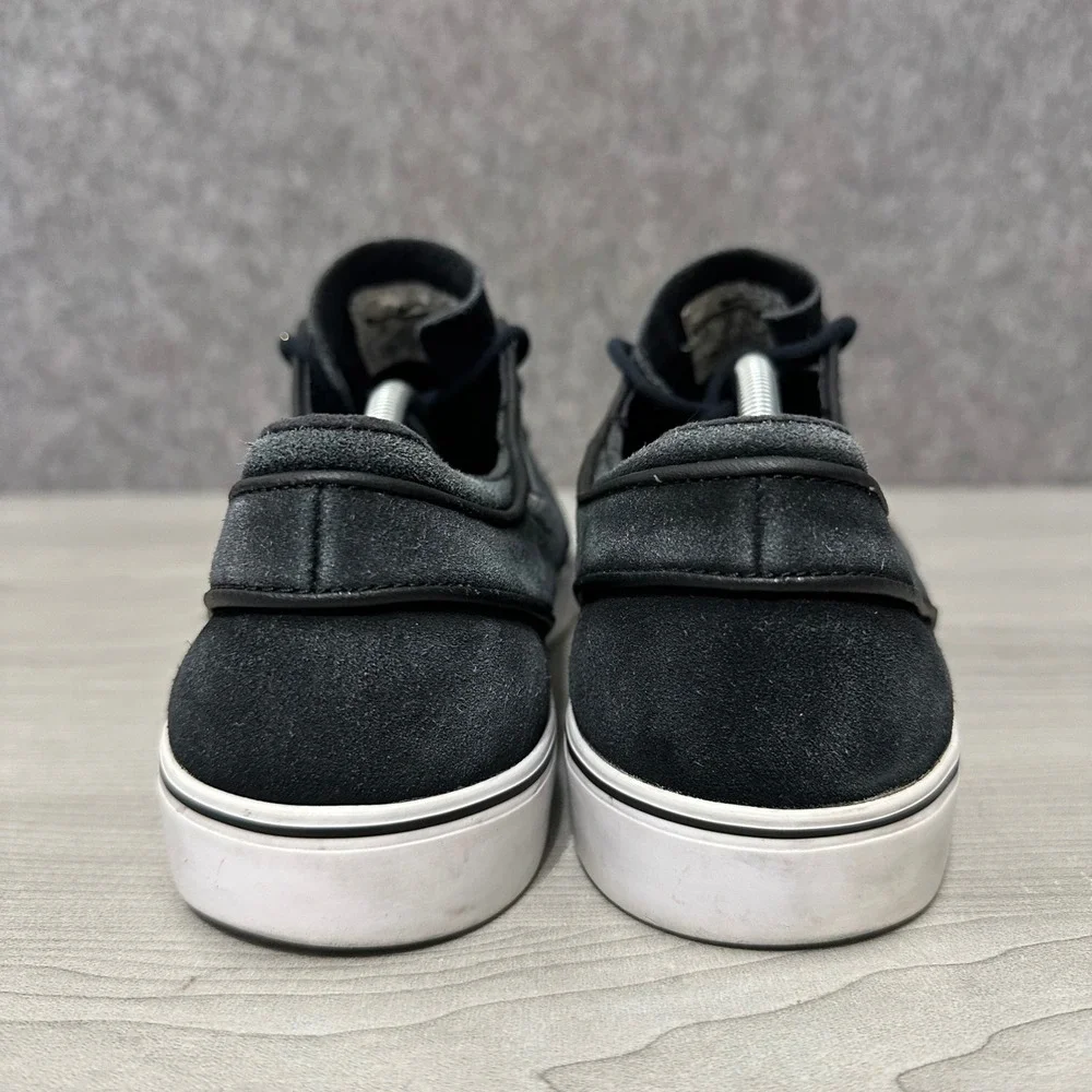 Nike SB Zoom Stefan‎ Janoski Mens 13 Black Suede Skate Shoes 333824-007 Low